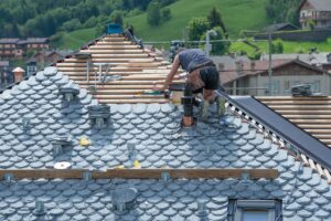 Slate Roof Installation